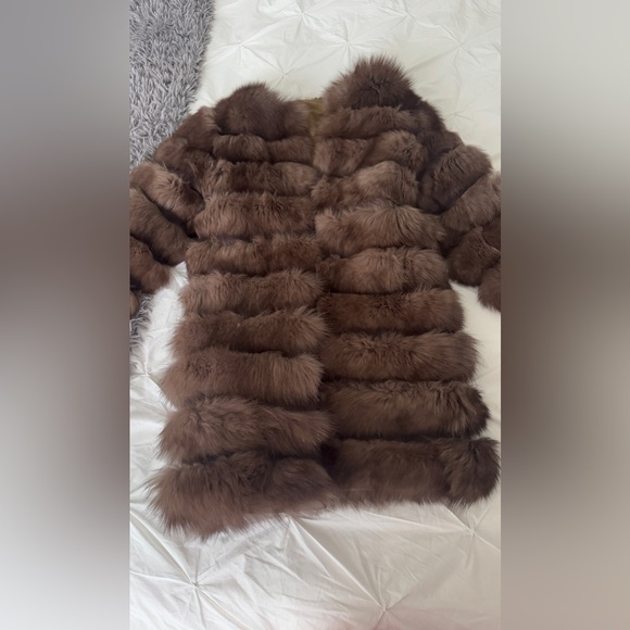 Real fox fur coat - Picture 7 of 7